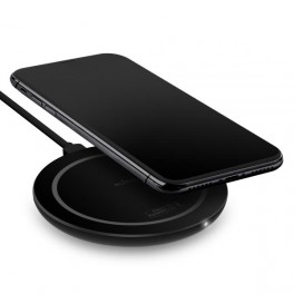 Puro Fast Charger Wireless Charging Station a Induzione QI, Max Output 10W Nero