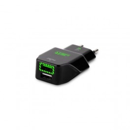 Puro Fast Charger Carica Batterie Da Viaggio 2 Porte Usb 2 4a Bianco