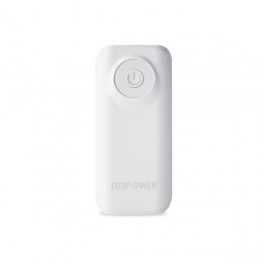 POWERBANK 4400mAh BIANCO OUT 2A, CILINDRICO FUJIPOWER