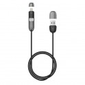 CAVO 1A DA USB A MICRO/LIGHTNG NERO 1 MT FUJIPOWER