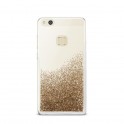 Puro Cover  PC+TPU  Sand  per Huawei P10 LITE 5 2  con liquido e glitter Oro