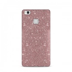 Puro PC+TPU Shine Cover for Huawei P10 Oro Rosa
