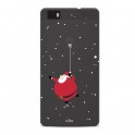 Puro Custodia Ultra Silm  03  per Puro Custodia Ultra Silm  03  per Huawei P8 Lite Merry Santa Claus Nero