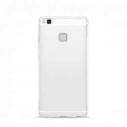 CUST HUAWEY P9 LITE 0 3  NUDE TRASPARENT + VETRO TEMPERATO