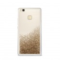 Puro Cover  PC+TPU  Sand  per Huawei P9 LITE 5 2  con liquido e glitter Oro