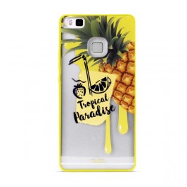 Puro Cover PC+TPU per Huawei P9 Lite 5 2   Summer Juice  Pineapple Giallo