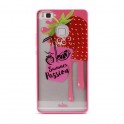 Puro Cover PC+TPU per Huawei P9 Lite 5 2   Summer Juice  Strawberry Rosso