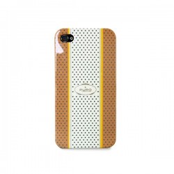 PURO COVER IPHONE4 BIANCO/ARA SERIGRAFATA