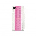 PURO COVER IPHONE 4 ROSA/BIANC SERIGRAFATA