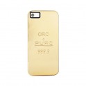 CUSTODIA PC  ORO PURO IPC5ORO 999,9  IPHONE 5 / 5S ORO