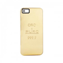 CUSTODIA PC  ORO PURO IPC5ORO 999,9  IPHONE 5 / 5S ORO