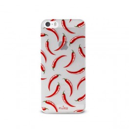 Puro Custodia Ultraslim   0 3   Iphone 5 / 5s /SE  peperoncino Trasparente  