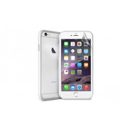 COVER IPHONE IPC655BUMPERWHI BIANCO con pellicola