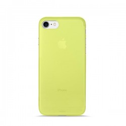 Puro Custodia TPU Ultra Slim   0 3   per iPhone 7 / 8 con Screen Protector Verde Lime