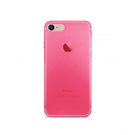 Puro Custodia Ultra Slim   0 3 Nude   per iPhone 7 4 7  Fluo Rosa Shocking