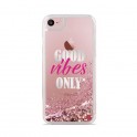 Puro Cover  Aqua  compatibile for iPhone 6/6s/7  “Good Vibes Only” Rosa