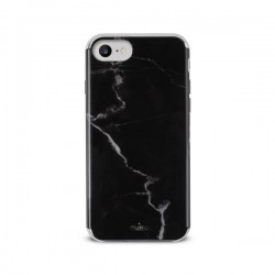Puro Cover TPU  Marble  per iPhone 6/6s/7/8 Nero Marquina