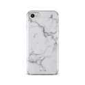 Puro Cover TPU  Marble  per iPhone 6 / 6s / 7 Bianco Statuario