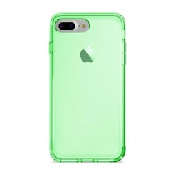 Puro Custodia Ultra Slim   0 3 Nude   per iPhone 7 Plus / 8 Plus 5 5  Fluo Verde Lime