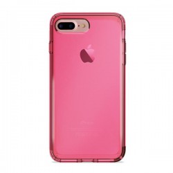 Puro Custodia Ultra Slim   0 3 Nude   per iPhone 7 Plus 5 5  Fluo Rosa Shocking