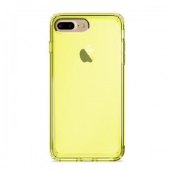 Puro Custodia Ultra Slim   0 3 Nude   per iPhone 7 Plus / 8 Plus 5 5  Fluo Giallo