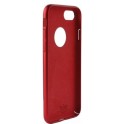 Puro  Magnet Cover in PC con finitura metallizzata per iPhone 7 Plus/8Plus con placca metal Rosso