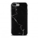 Puro Cover TPU  Marble  per iPhone 7 Plus Nero Marquina