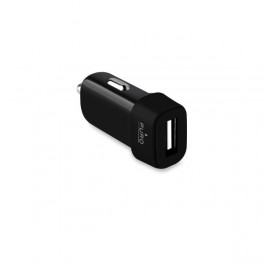 Puro Carica Batteria da Auto Compact 1Usb 1A Nero