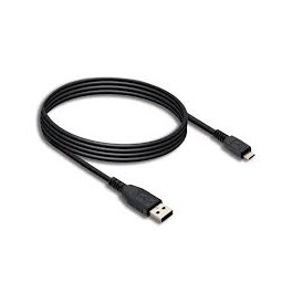 Puro Cavo 1a Da Usb A Micro Usb 0,9 Mt Nero