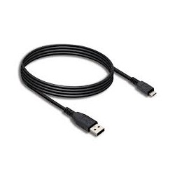 Puro Cavo 1a Da Usb A Micro Usb 0,9 Mt Nero