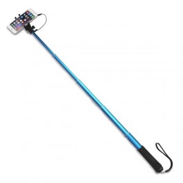 ASTA SELFIE CON CAVO 3,5MM COLORE  BLU 