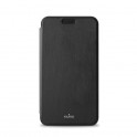 Puro Cust Ecop Samsung Galaxy A3 (2016) 4 7  Flip Oriz+Vano Carta+Stand Up+Flap Magnetica Nero