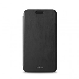 Puro Cust Ecop Samsung Galaxy A3 (2016) 4 7  Flip Oriz+Vano Carta+Stand Up+Flap Magnetica Nero