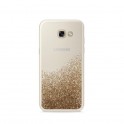 Puro Cover  PC+TPU  Sand  per Samsung Galaxy A3 2017 4 7  con liquido e glitter Oro