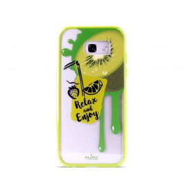 Puro Cover PC+TPU per Samsung Galaxy A3 2017 4 7   Summer Juice  Kiwi Verde Lime