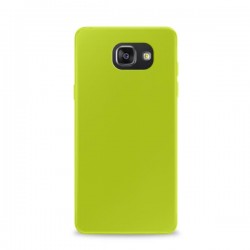 Puro Custodia TPU Ultra Slim   0 3   per Samsung Galaxy A5 2016 5 2  con Screen Protector Verde Lime