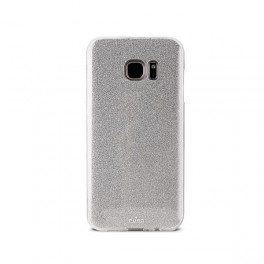 Puro Cover PC+TPU Shine per Samsung Galaxy S7 Edge Argento