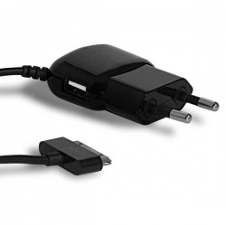 TCUSBAPPLEBLK TRAVEL CHARGER +PORTA USB NERO