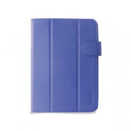 CUSTODIA UNIVERSALE 7  BLU STAND UP+CHIUSURA MAGNET BLU