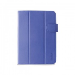 CUSTODIA UNIVERSALE 7  BLU STAND UP+CHIUSURA MAGNET BLU