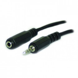 CAVO PRESA Jack 3,5 A STE SPINA 3,5 1,5m Cavo da presa jack Ø3,5 Stereo a spina jack Ø3,5 Stereo   1,5m