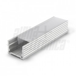 Profilo Allum e cover PC Trasp 2m Pr/m 