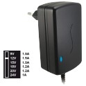 ALIMENTATORE SWITCHING 1500mA 9 12 15 18 20 24 Volt