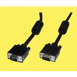 Cavo Video VGA Spina / Spina 15 mt Cavo prolunga spina standard 15 pin Maschio / Maschio progettati per supportare la tecnologia
