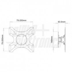 SUPPORTO UNIVERSALE TV LCD PLASMA 