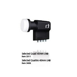 LNB INVERTO 4 USCITE IND  BLACK PREMIUM 