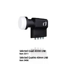 LNB INVERTO 4 USCITE IND  BLACK PREMIUM 
