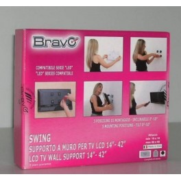 SUPPORTO A MURO PER TV LCD 14  42 