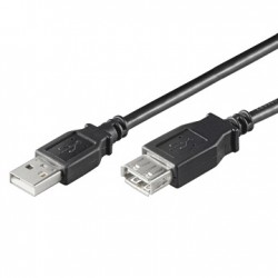 CAVO USB 2 0 A/B M/M 5 MT CAVO STAMPANTE COLORE NERO