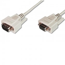 CAVO SERIALE DSUB9pin M/F 2mt AWG28 schermato BEIGE PRESSOFU